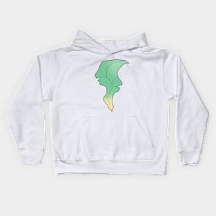 Grass fox tail Kids Hoodie